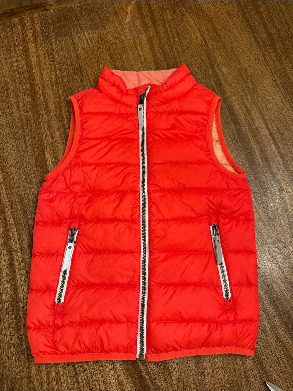 Hanna Andersson Red Quilted Puffer Vest for Kids
